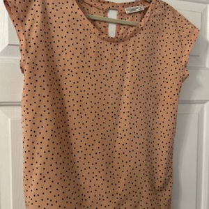 Abercrombie & Fitch Peach Short Sleeve Blouse Size XS